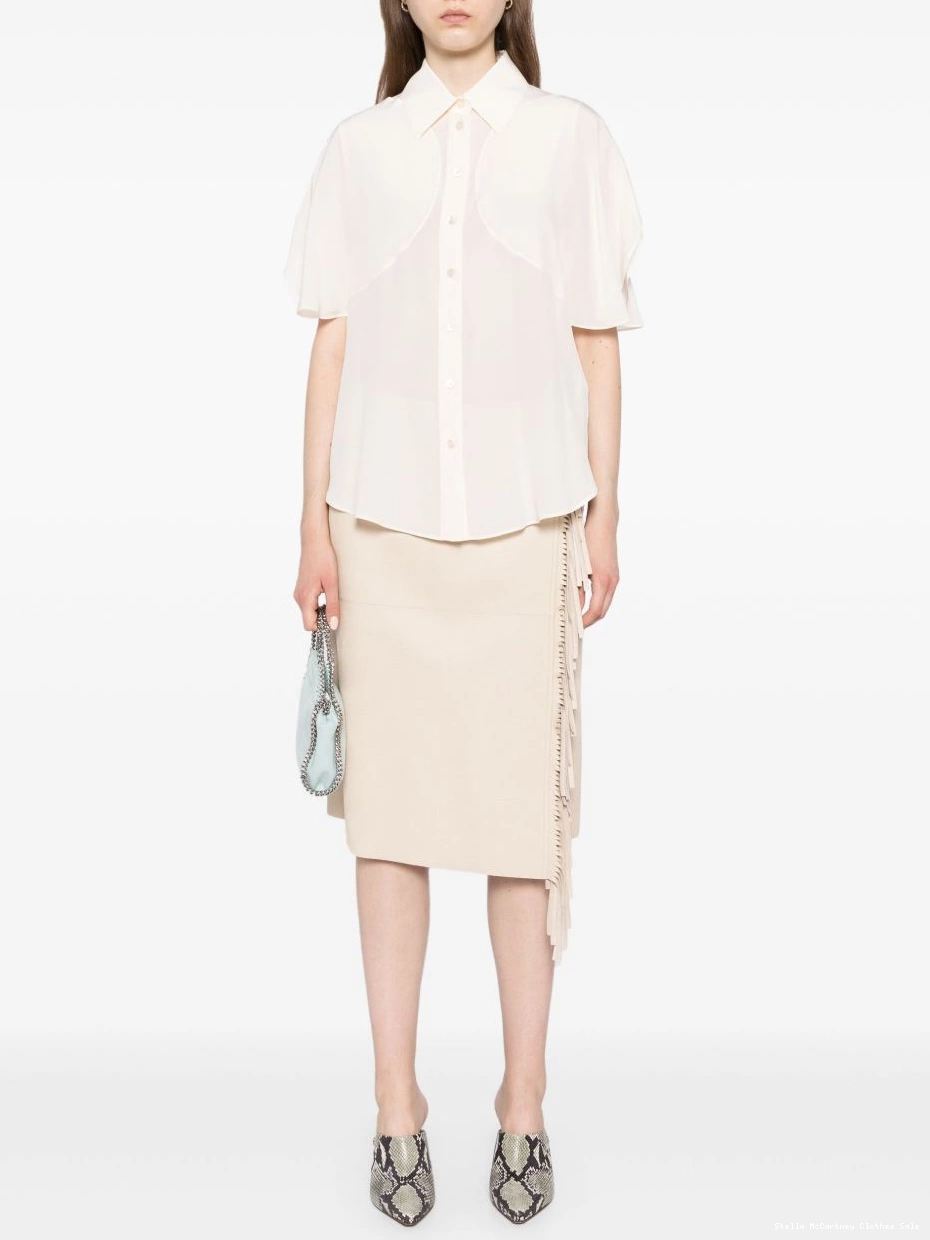 Affordable shirt Women Stella buttoned-up silk McCartney 0710